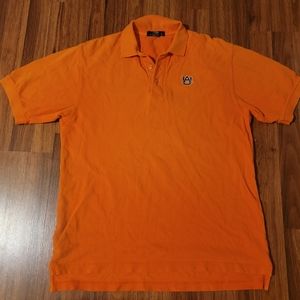 Vantage Auburn University Orange Logo Polo Shirt - Size Medium